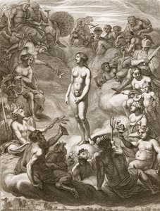 La caja de Pandora, 1730 de Bernard Picart